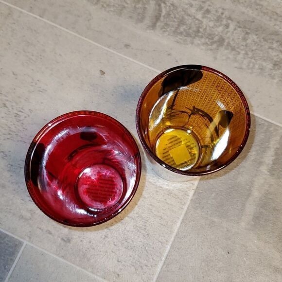 EUC Partylite Retired Tropical Votive Candle Set - Picture 4 of 6
